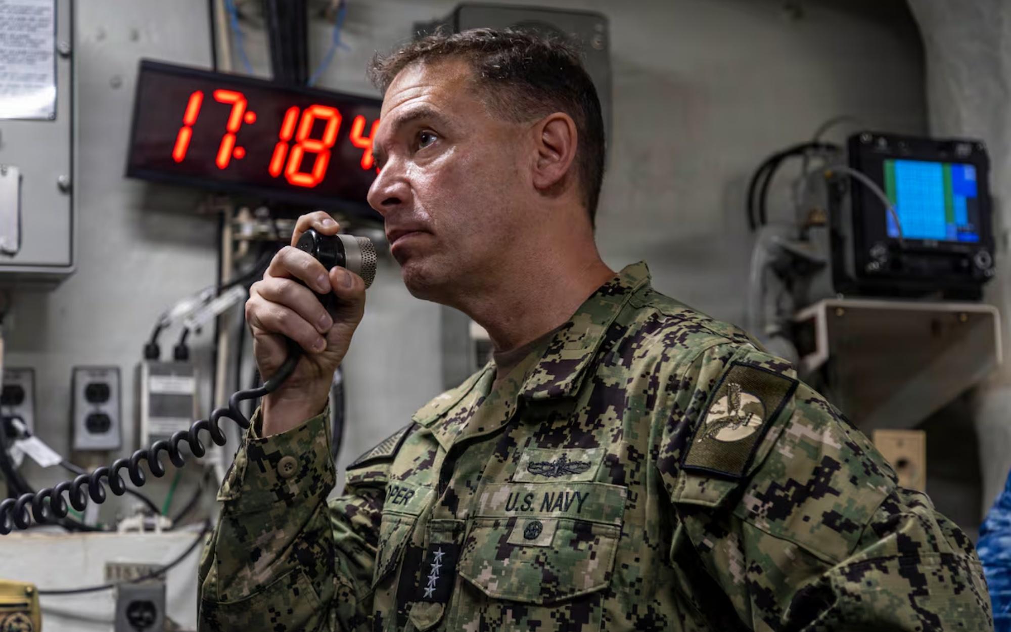 CENTCOM Commander Boards USS Abraham Lincoln as Mental Health and Morale Concerns Mount