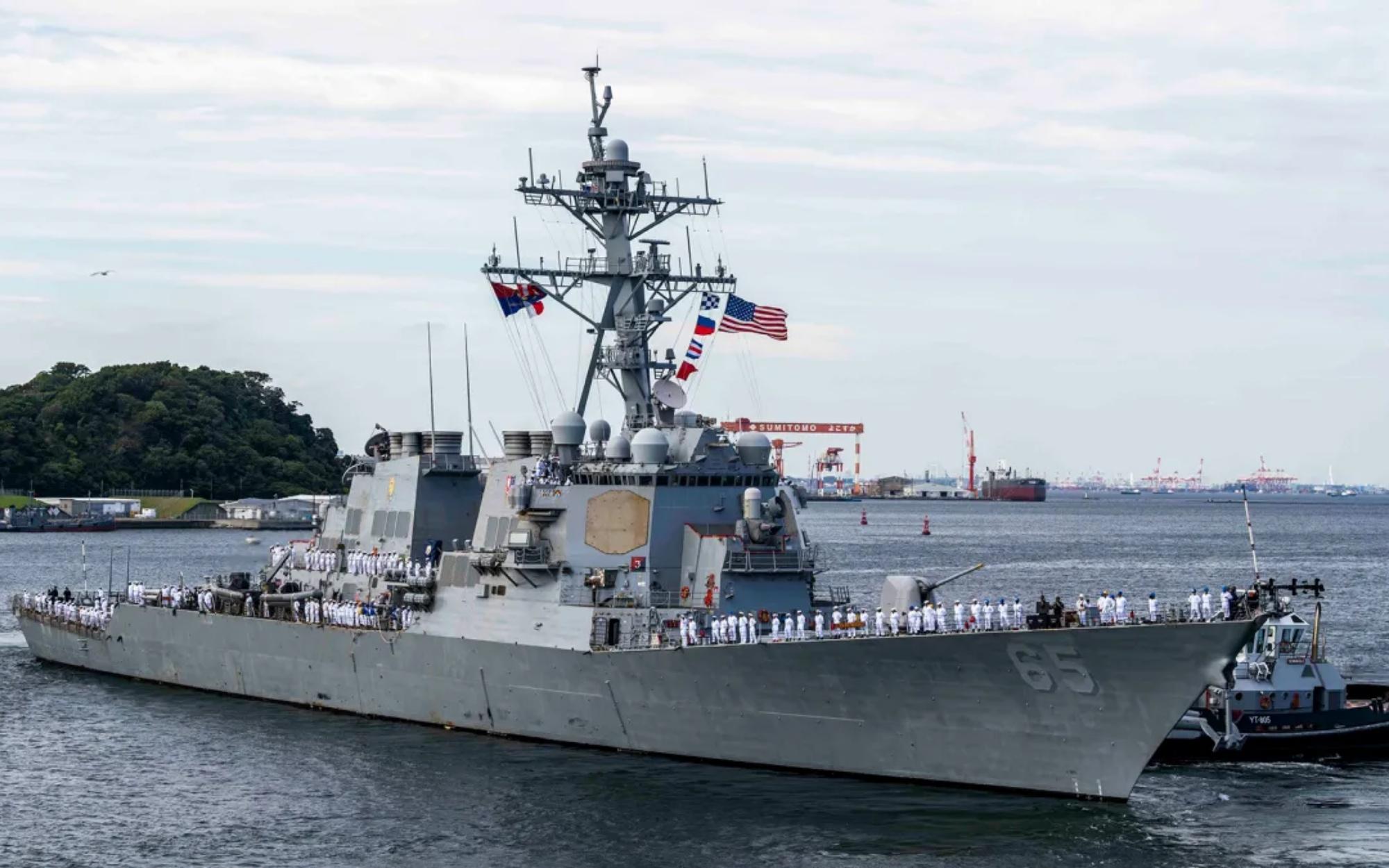 Navy Launches Probe After Destroyer Loses Power for Days in South China Sea