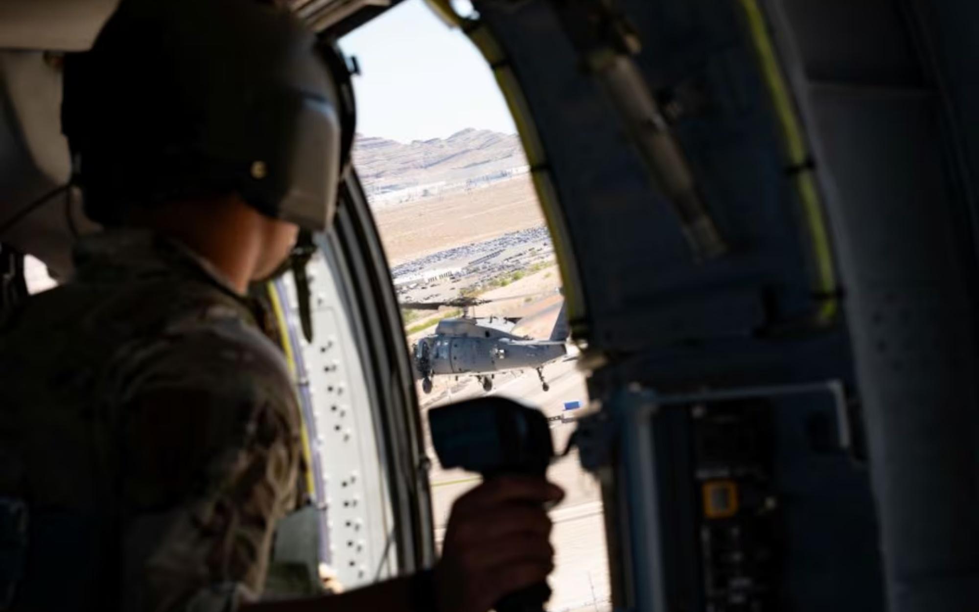 Airmen Launch Lightning Fast HH-60W Rescue, Bring Five Navy Sailors Home in California