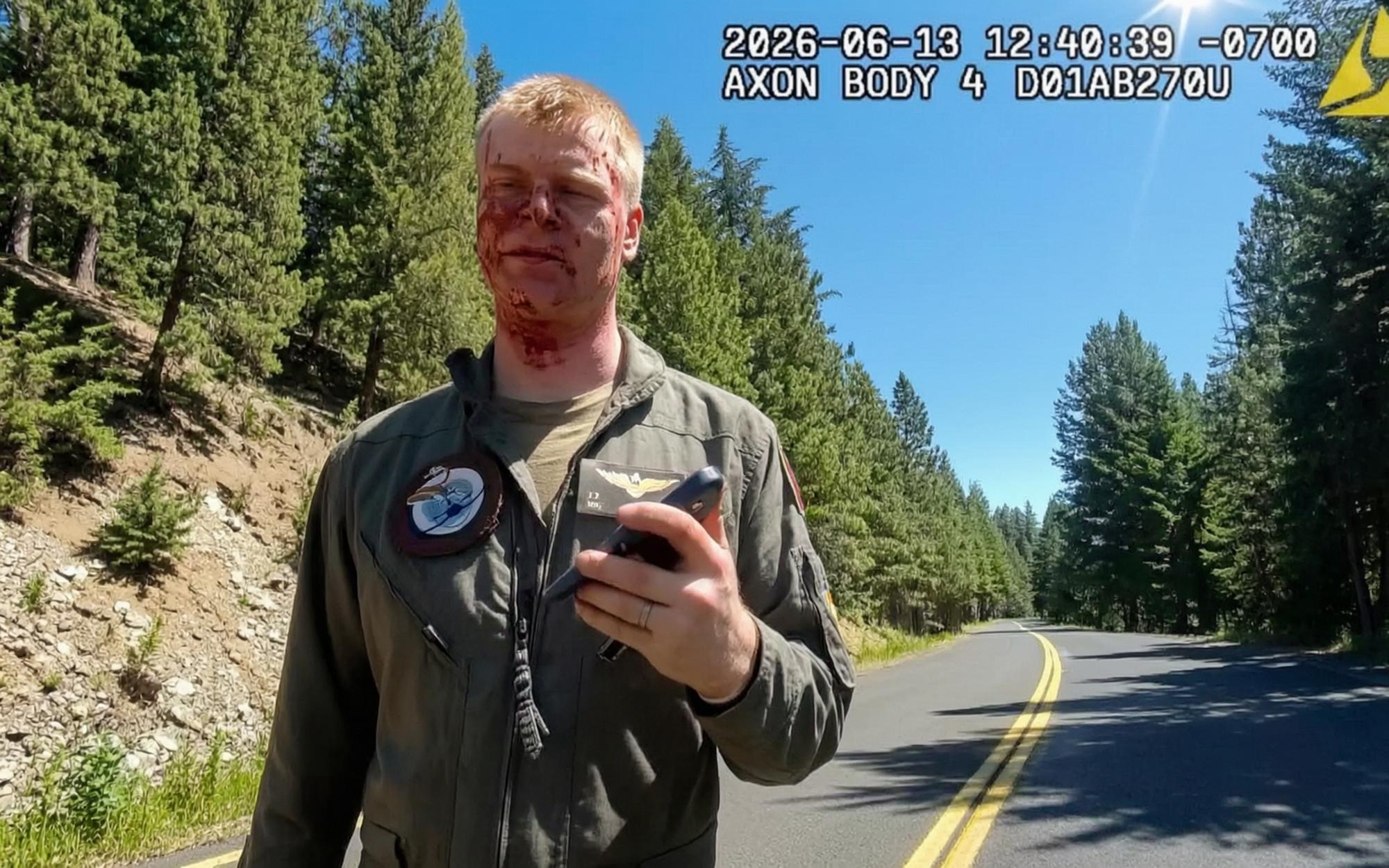 Body Camera Captures Marine’s Stunning Words After Hornet Ejection: ‘Hey Buddy, I Just Crashed’