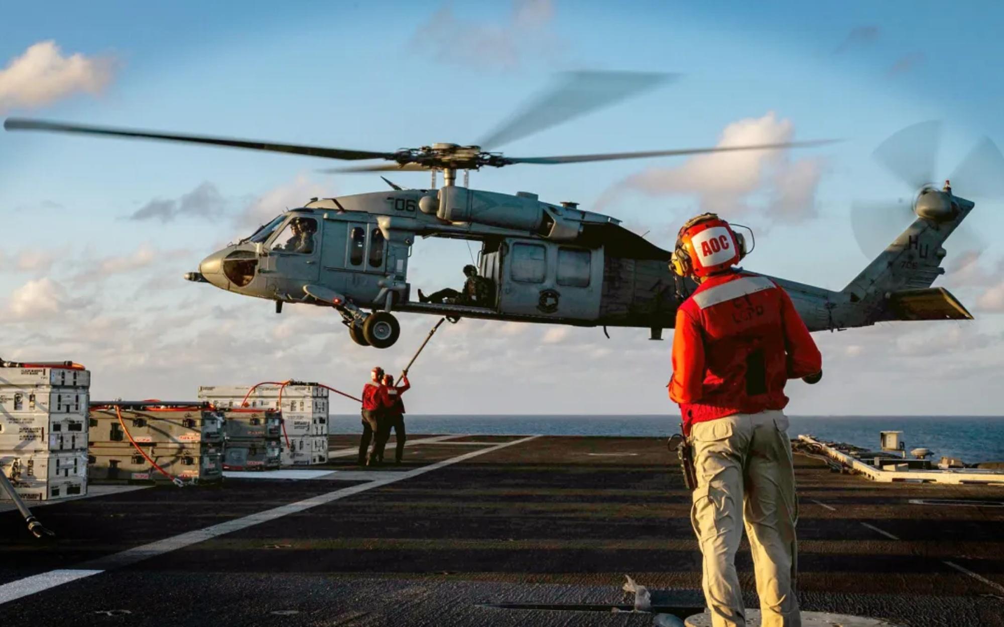 How Iranian Strikes Left a Navy Aircraft Carrier Scrambling for Food