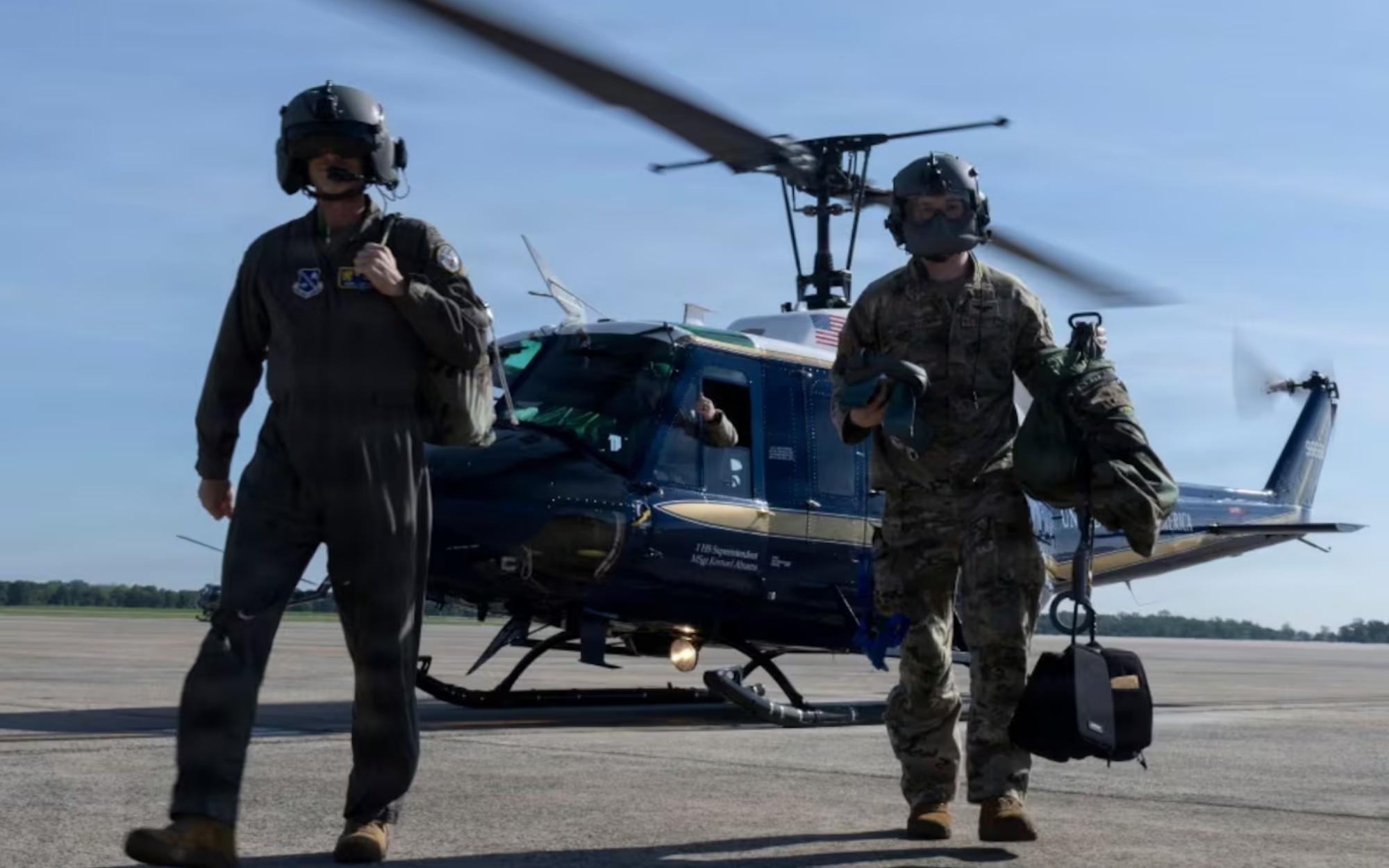 Joint Base Andrews Airmen Honor Huey Legacy Before HH-60W Era