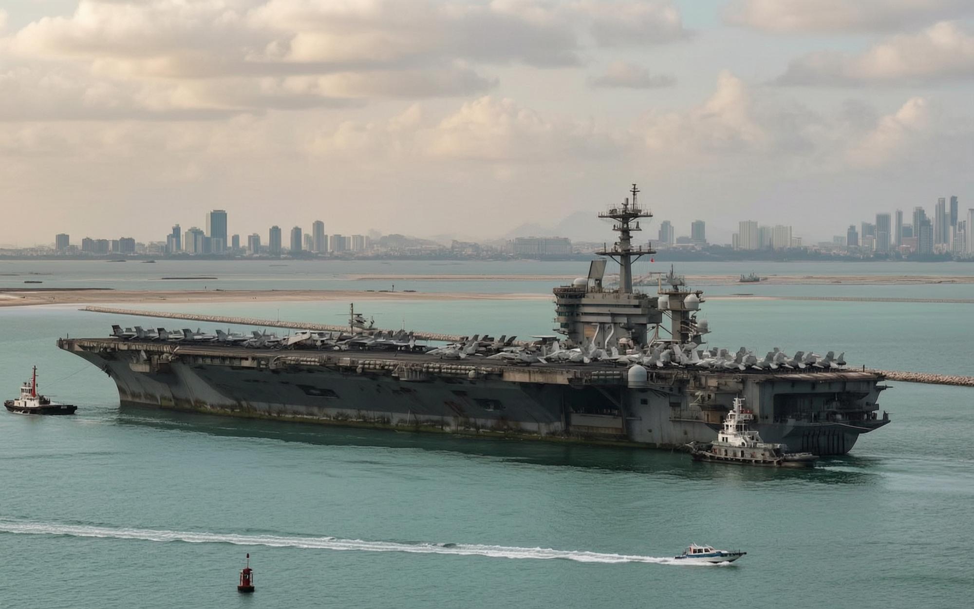 USS Abraham Lincoln Reaches Thailand After More Than 200 Grueling Days at Sea