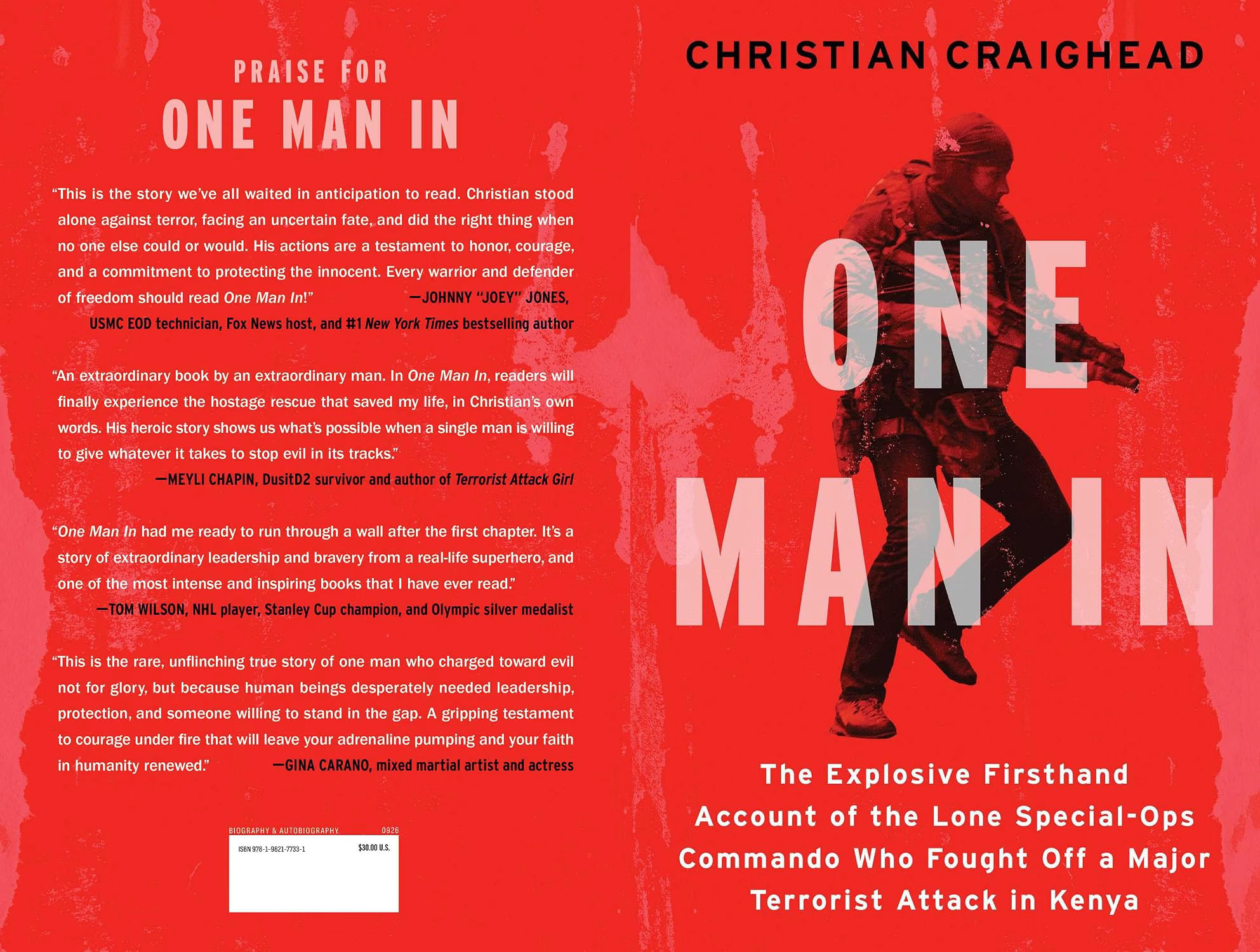 One Man In: Christian Craighead's Courage, His Story and the Battle to Tell It