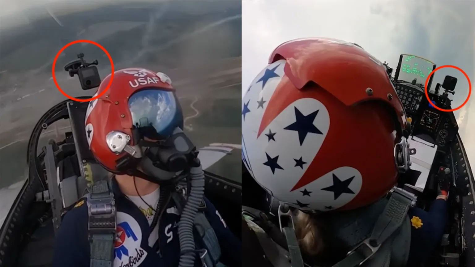 Thunderbird 360 Camera Captures Pilot’s Stunning Escape From Doomed F-16