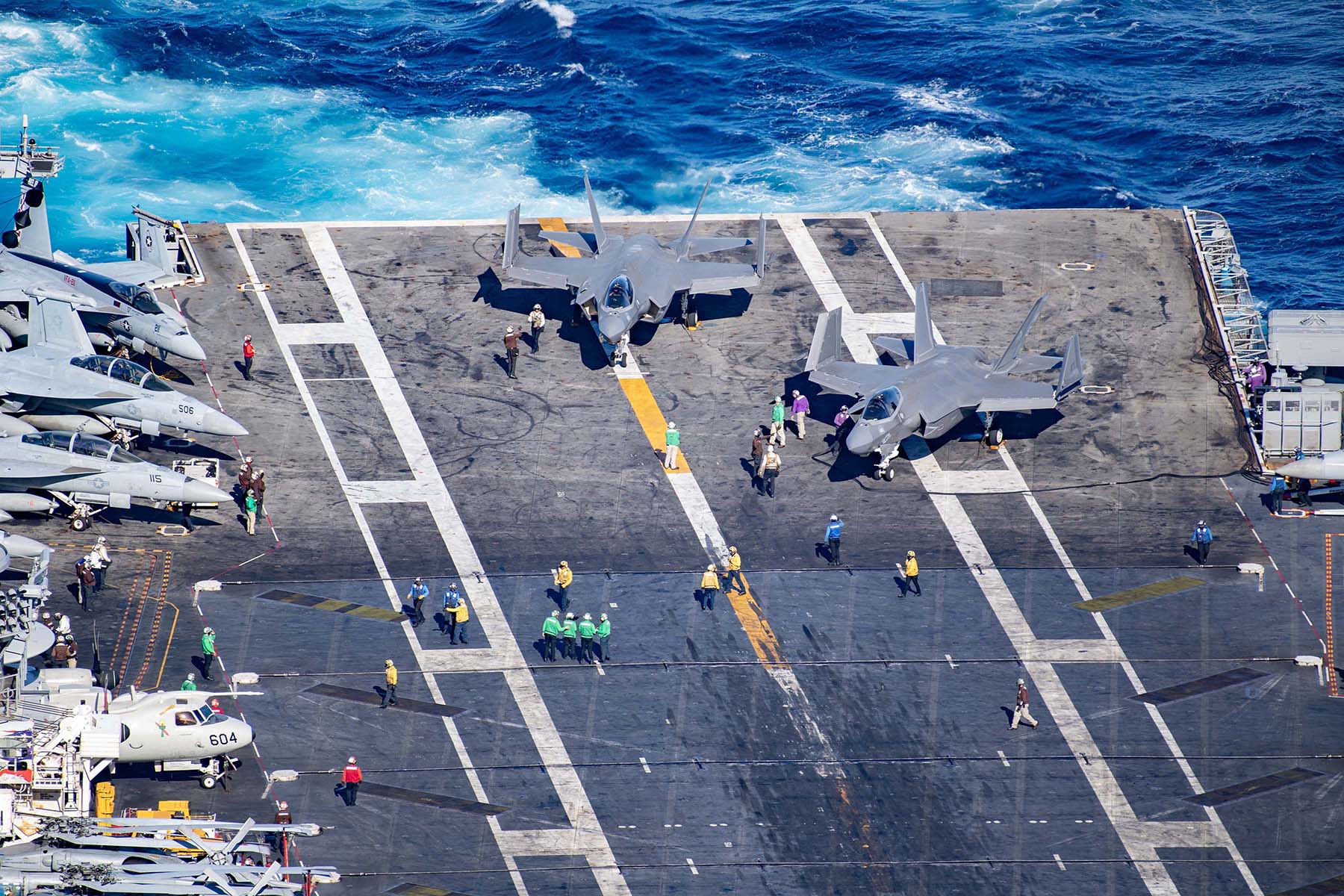 Navy Deploys Roosevelt to Middle East as Iran War Grinds On