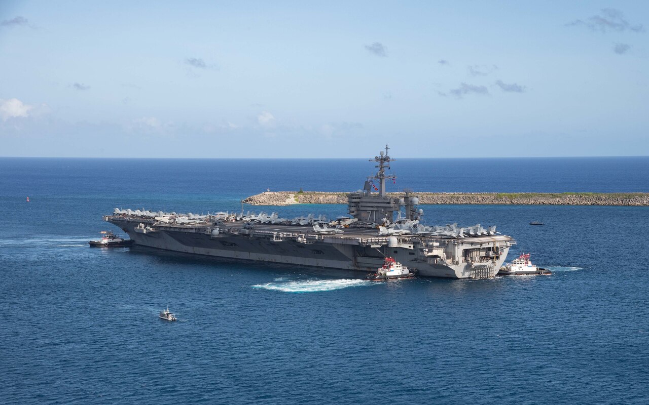 Navy Deploys Roosevelt to Middle East as Iran War Grinds On