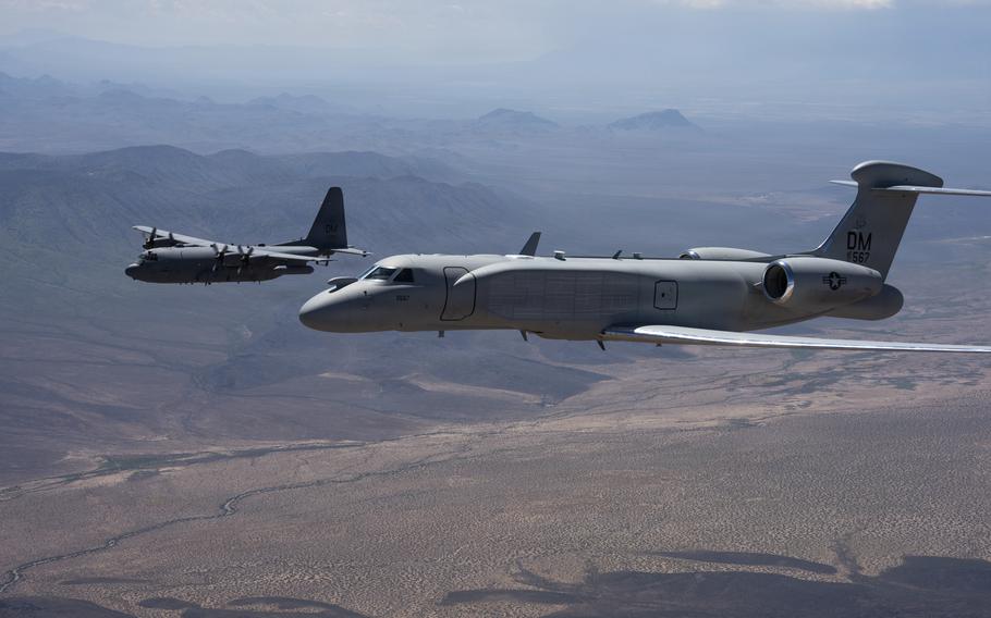 Air Force Bids Final Farewell to Original Compass Call After More Than 40 Years
