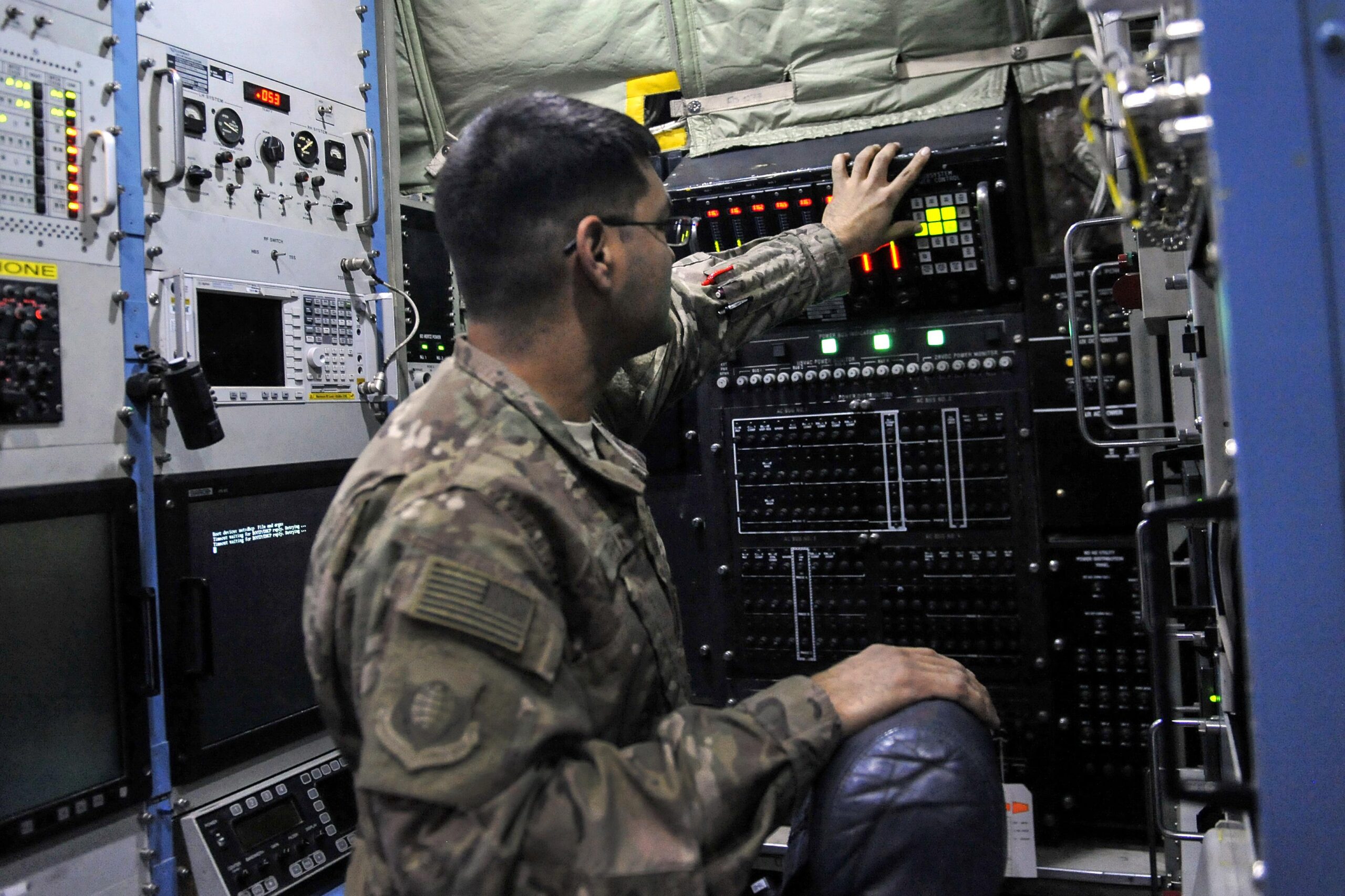 Air Force Bids Final Farewell to Original Compass Call After More Than 40 Years