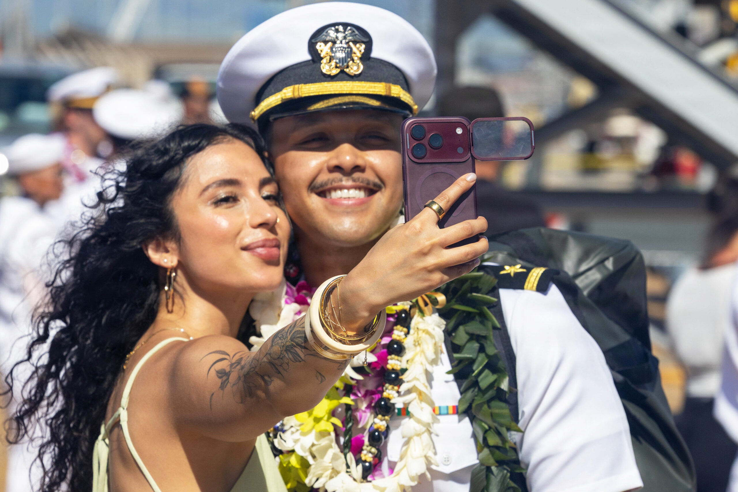 USS Frank E. Petersen Jr. Triumphantly Returns After Grueling 10 Months at Sea